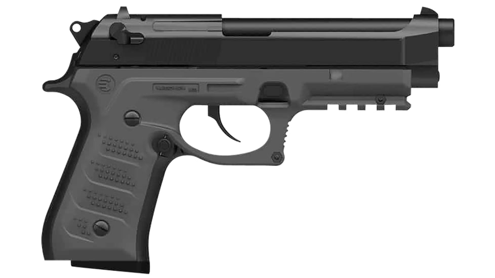 Recover Tactical BC2 Beretta 92/M9 Grip &amp; Rail System, Picatinny, Gray Polymer, BC2-04