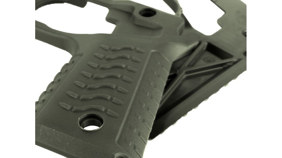 Recover Tactical CC3H 1911 Grip and Rail System, Olive Drab, CC3HO