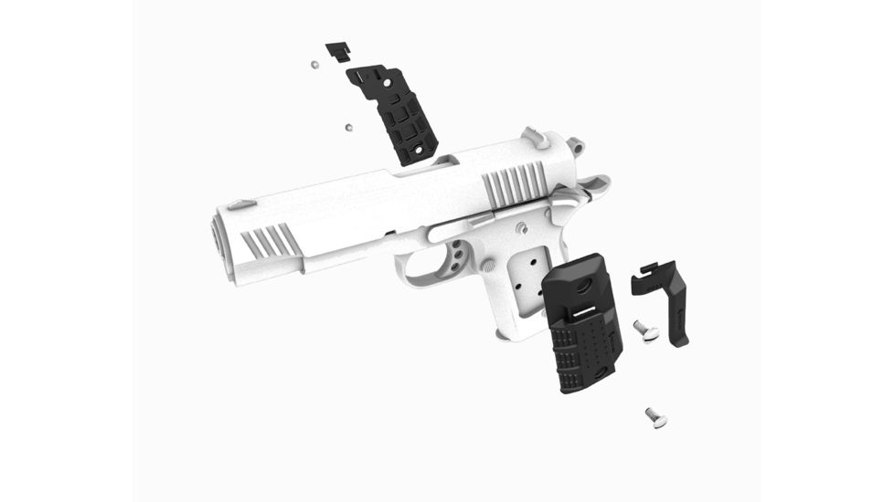 Recover Tactical CG11 Compact 1911 Clip and Grip, Black, CG11B