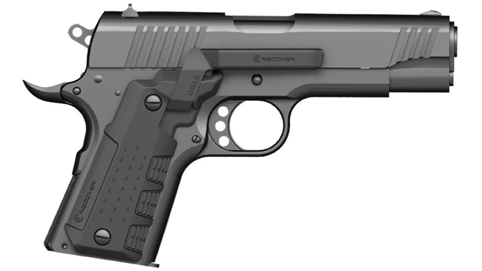 Recover Tactical CG11 Compact 1911 Clip and Grip, Black, CG11B