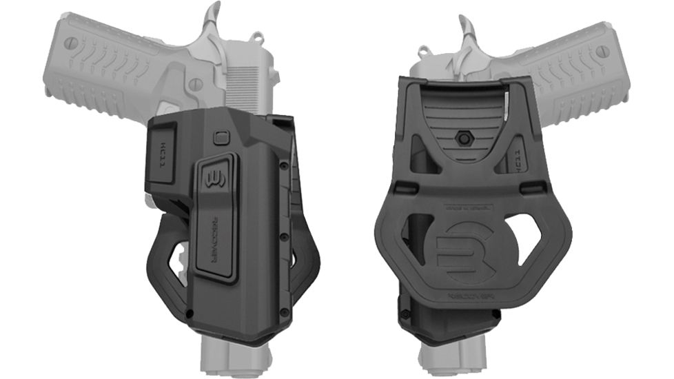Recover Tactical HC11 Active Holster For The 1911 With CC3H/P, Right Hand, Black, HC11AR-01