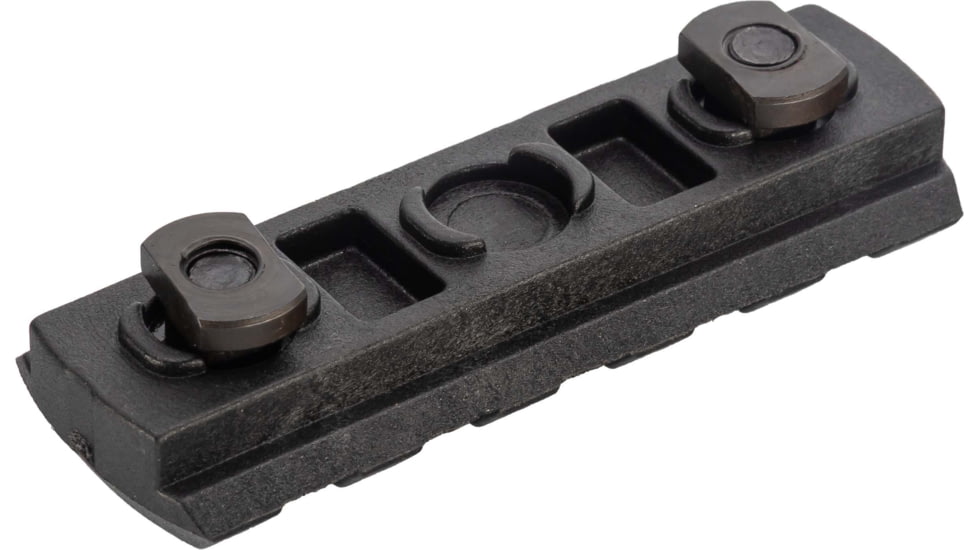 Recover Tactical Two 5 Slot Pic Rail For M-Lok, Black, ML5RAIL-01