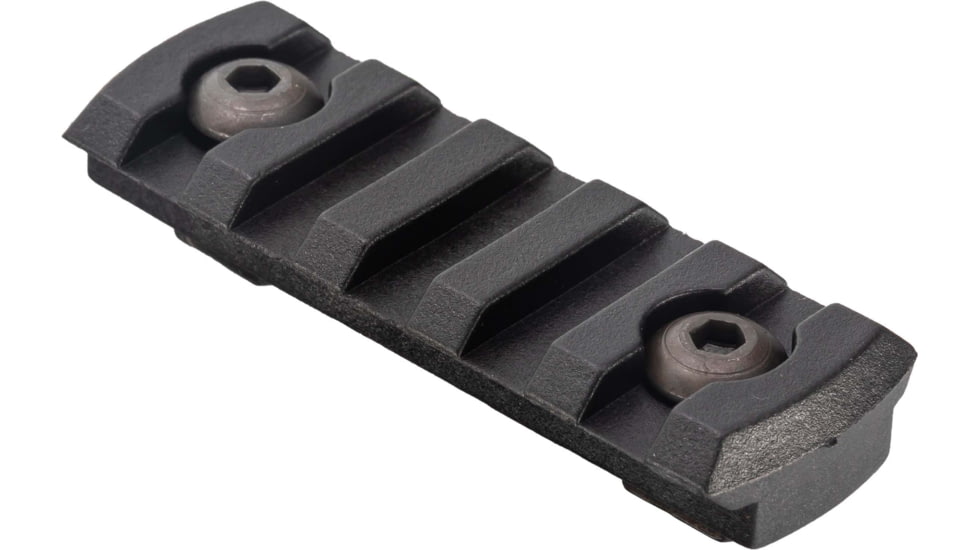 Recover Tactical Two 5 Slot Pic Rail For M-Lok, Black, ML5RAIL-01