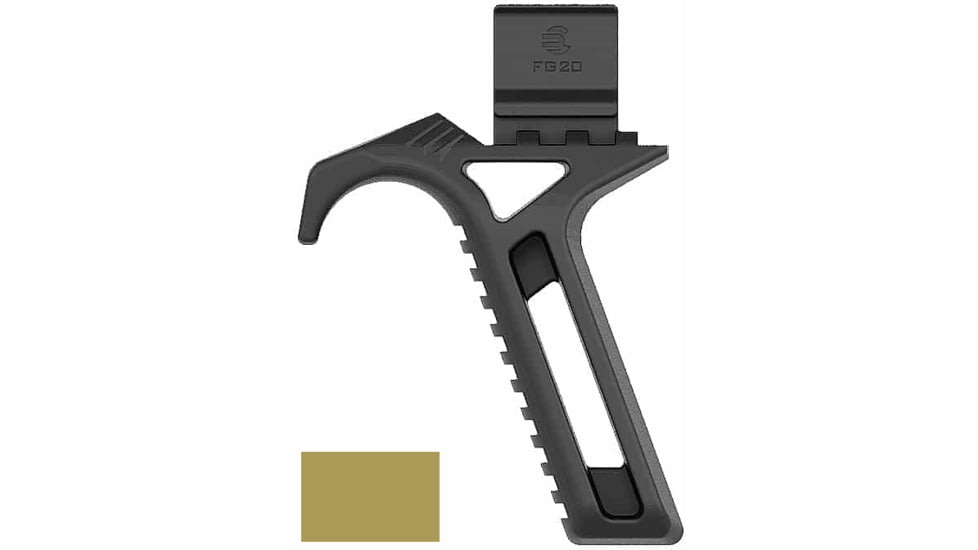 Recover Tactical Two Position Pic Rail Grip, FDE, TPG-02