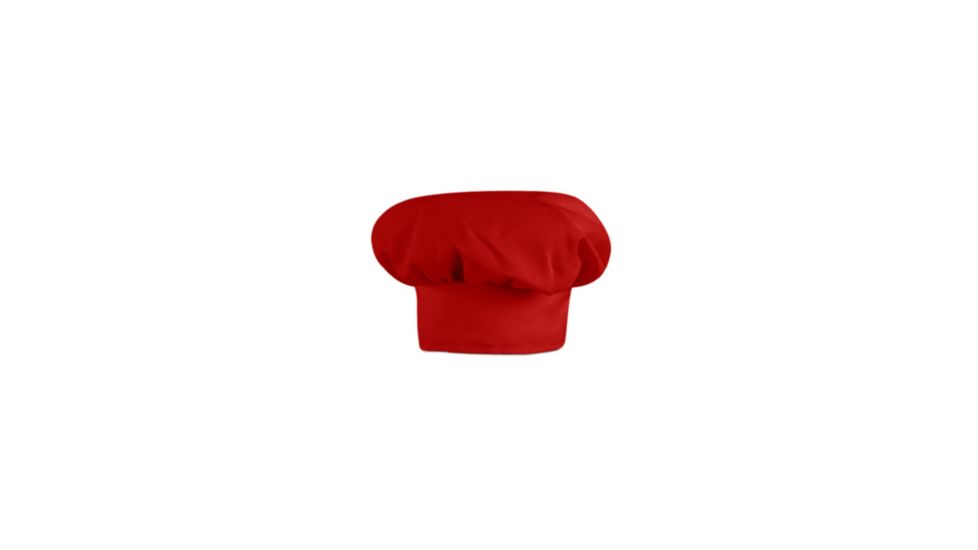 Red Kap Chef Hat, Unisex, HP60RD, RGL HP60RDRGL