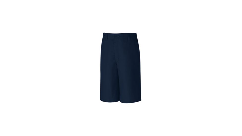 Red Kap Plain Front Side Elastic Short, Men, NAVY, 4210 PT42NV4210