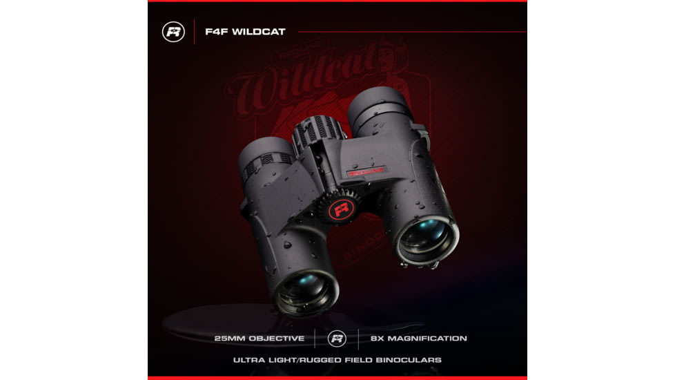 Red-Line Optics F4F Wildcat Binoculars, 8x24mm, RL-0004-WLDC