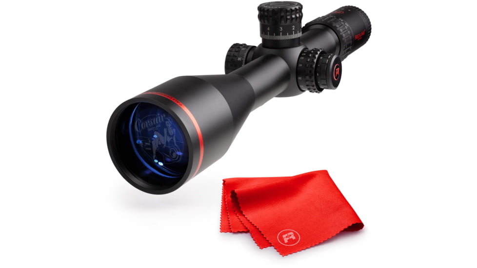 Red-Line Optics F4U Corsair II 5-30x56mm Rifle Scope, 34mm Tube, First Focal Plane, Zero Stop, Illuminated Tactical/Hunting Reticle, Black/Red, O2-Z846-JLNG