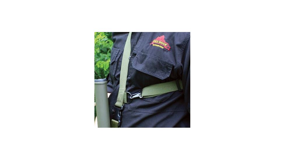 Red Rock Outdoor Gear C1 2-to-1 Point Tactical Sling, 1.25in, Olive Drab, 37-001OD