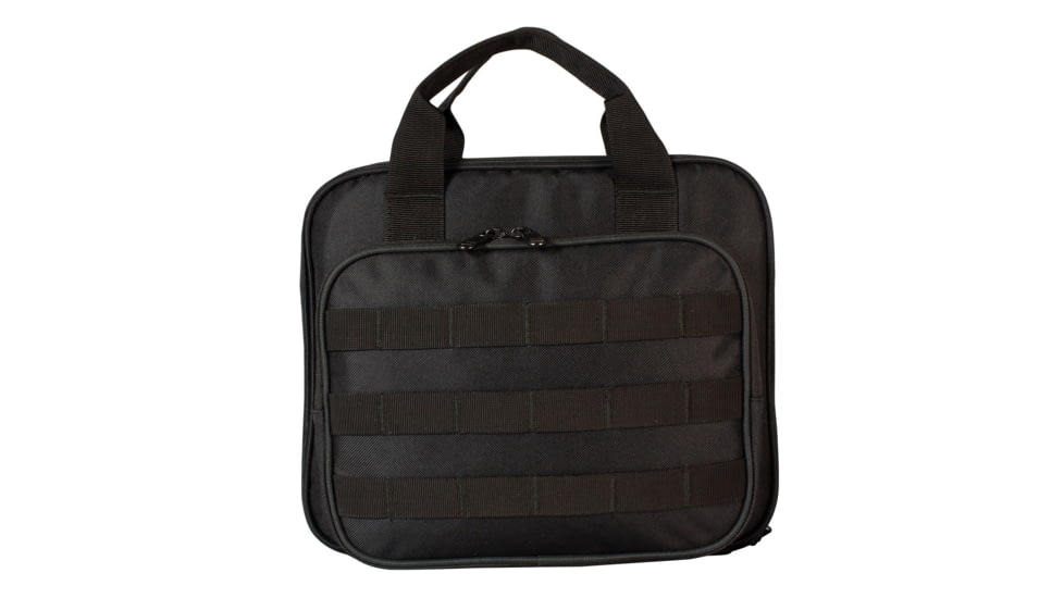 Red Rock Outdoor Gear Deluxe Double Pistol Case, Black/Olive Drab, 80269BOD