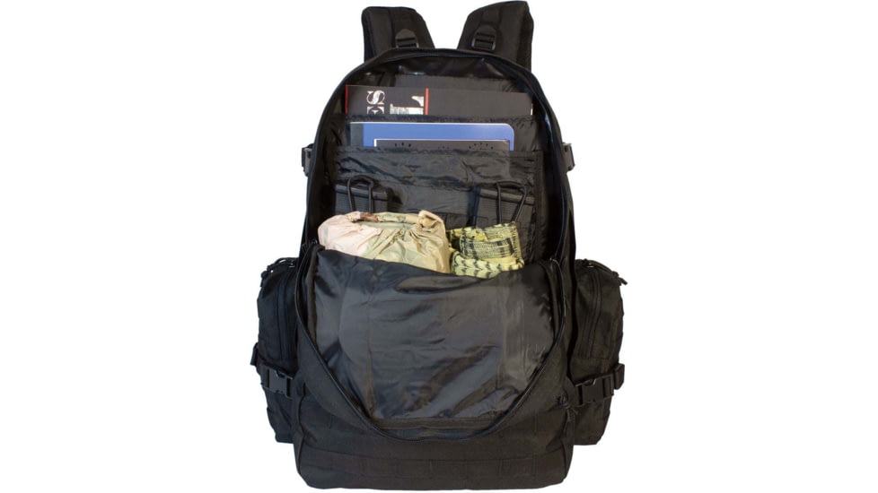 Red Rock Outdoor Gear Diplomat Backpack, Black, 80171BLK