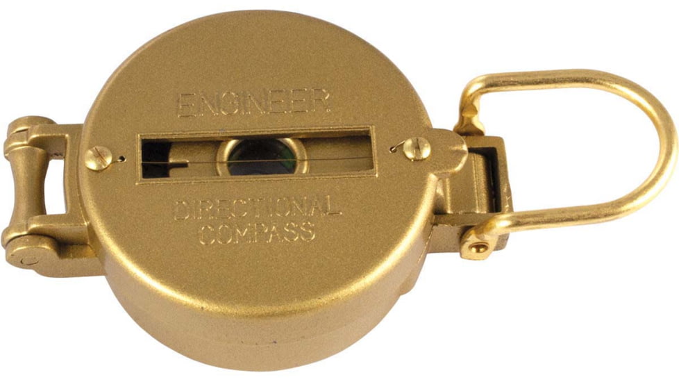 Red Rock Outdoor Gear Lensatic Compass, Metal, 453GLD