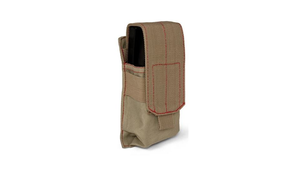 Red Rock Outdoor Gear mavriK Single Rifle Mag Pouch - Aluminum, One-Size 82-537AL