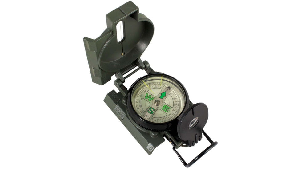 Red Rock Outdoor Gear Military Marching Compass, Black, 452MRC