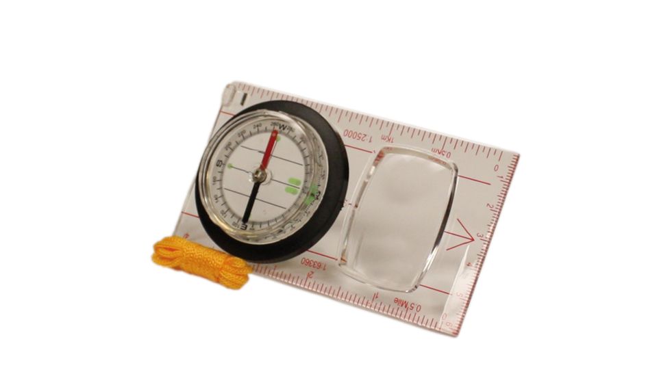 Red Rock Outdoor Gear Navigator Deluxe Compass, Clear, One-Size 455MP2