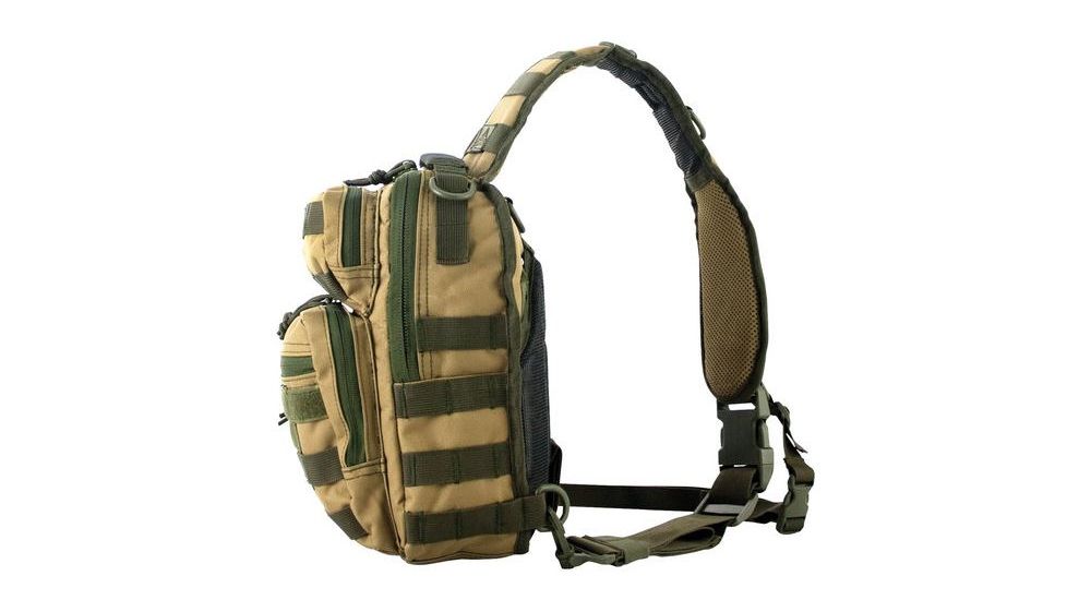 Red Rock Outdoor Gear Rover Sling Pack, Coyote w/Olive Drab, 80129COD