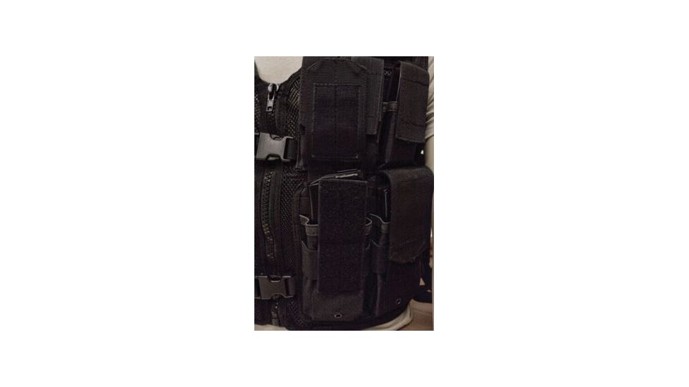 Red Rock Outdoor Gear Tactical Assault Vest - Black, One-Size 610T