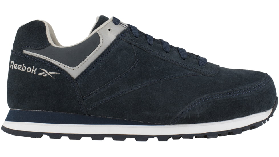 Reebok Leelap Suede Navy Blue Retro Jogger, 9.5 RB1975-NVYBLU-9.5-MEN-M