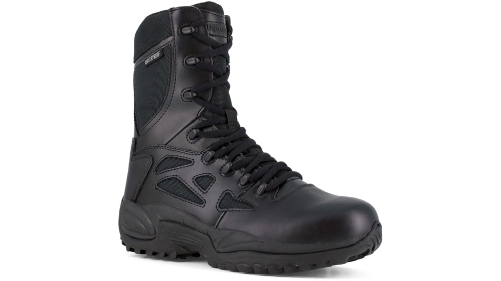 Reebok Rapid Response RB 8in. Black Tactical Boot, 5 RB877-BLK-5-WOMEN-W