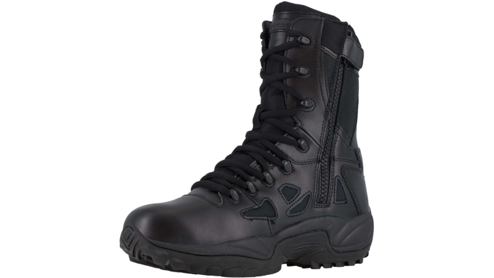 Reebok Rapid Response RB 8in. Rapid Response Boot, 5 RB888-BLK-5-WOMEN-W