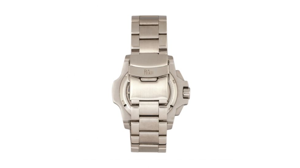 Reign Commodus Automatic Skeleton Bracelet Watch, Silver/Black, One Size, REIRN4007