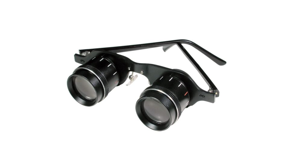 Reizen 2.5X Sport Glasses, Black 30006