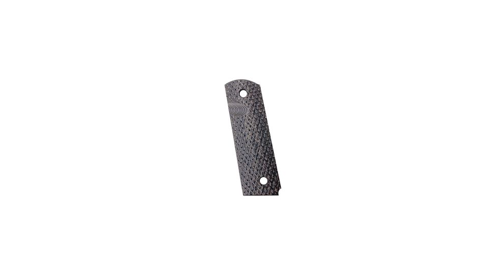 Remington 1911 Custom Grip Thumb Groove Laminate Wood Black/Pewter