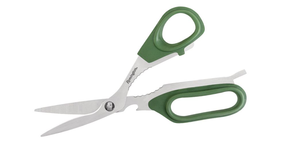 Remington Game Shears, 2.9in, Green Thermoplastic Rubber Handle R10018GR