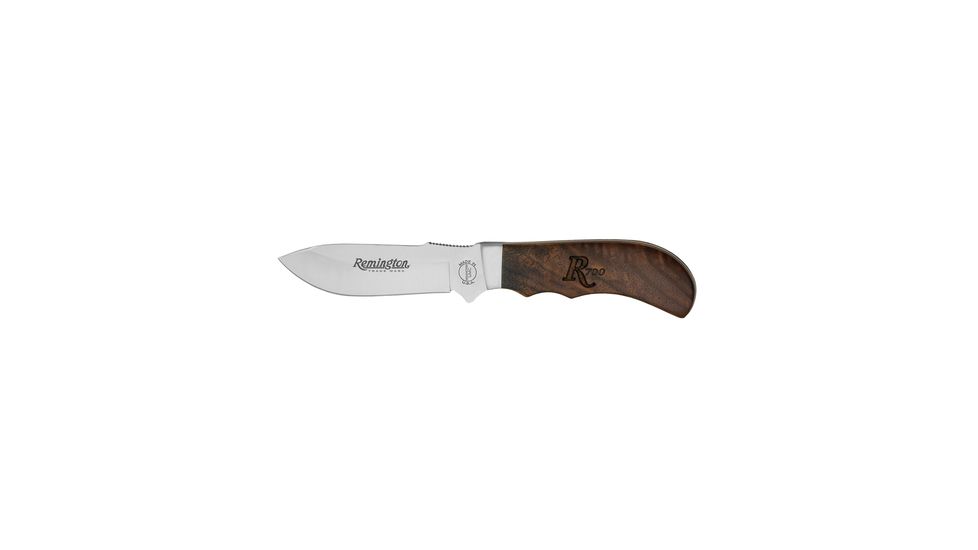 Remington Heritage 700 Big Game Drop Point RH-21 Fixed Blade Knife 3.62 Inch Blade With Leather Sheath
