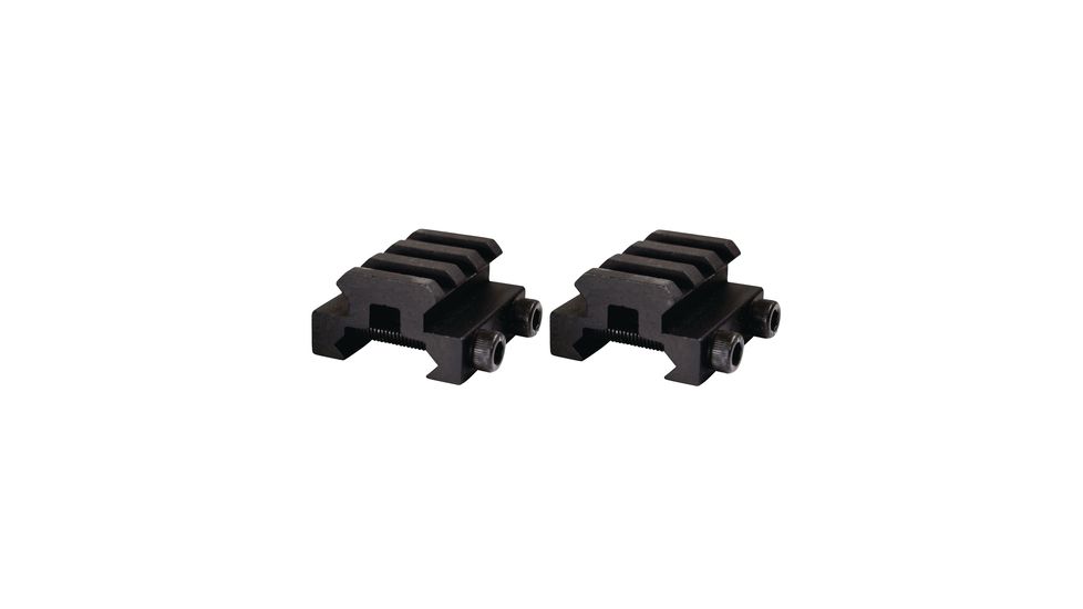 Remington Model R-15 VTR Rifle 1.30 Inch Picatinny Mini Riser Black Finish Two-Pack