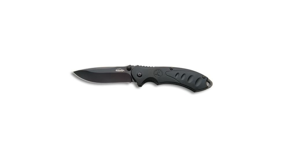 Remington Sportsman Series F.A.S.T. 2.0 Large Folding Knives, 3.62 in Blade Length, Black Aluminum Handle R11616