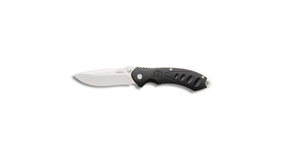 Remington Sportsman Series F.A.S.T. 2.0 Large Folding Knives, 3.62 in Blade Length, Black Aluminum Handle R11617