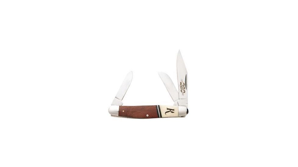Remington Sportsman Series 200th Anniversary Stockman Tin Folding Knife Set, Wood Handle R11923