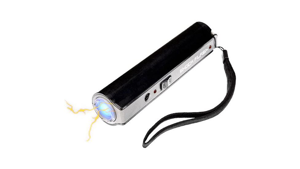 Renegade Tactical Steel Black Stun Gun and Flashlight RT123