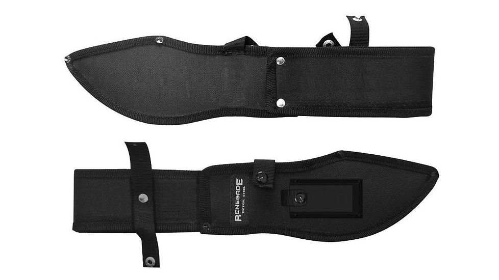 Renegade Tactical Steel Strike Force Survival 9in Knife, Silver RT101