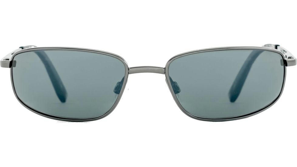 Reptile Sun Genus Sunglasses, Dark Gunmetal Frame, Titanium Black/Glass Lens, Polarized, GENBDG