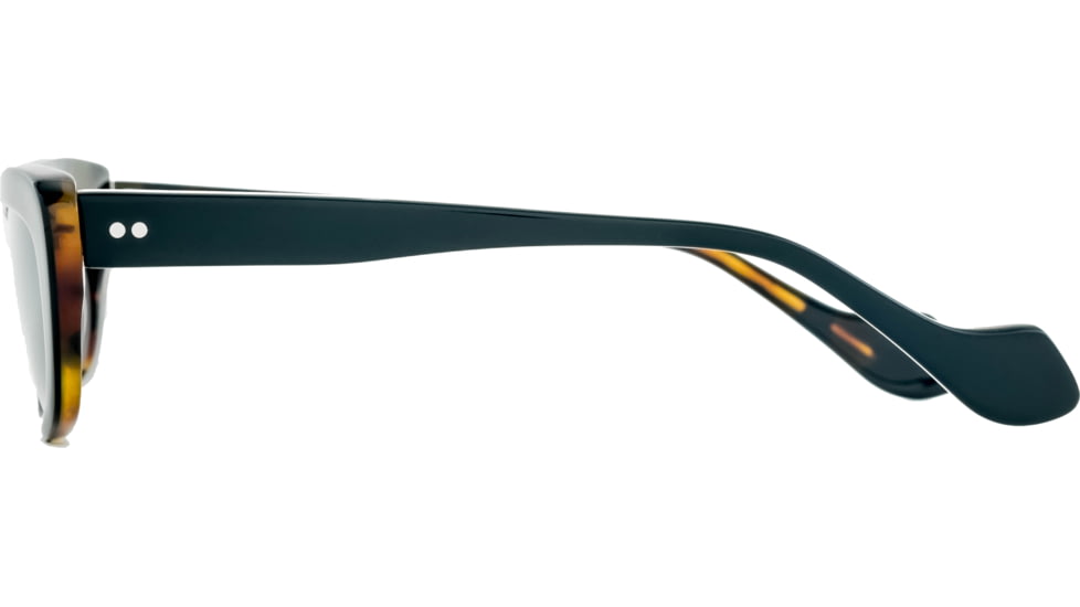 Reptile Sun Queen Sunglasses, Black/Tortoise Frame, Titanium Black/Poly Lens, Polarized, QUEBBL