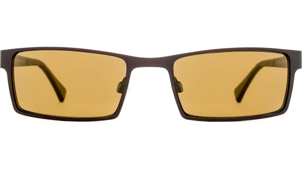 Reptile Sun Sobek Sunglasses, Chocolate Frame, Titanium Gold/Poly Lens, Polarized, SOBGCH