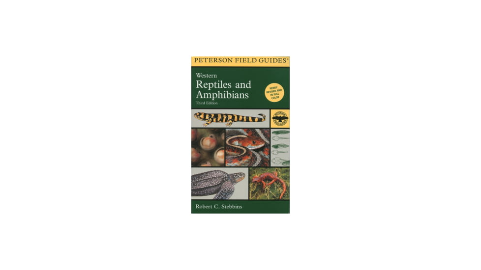 Reptiles &amp; Amphibians West, Peterson Field Guide, Publisher - Houghton Mifflin