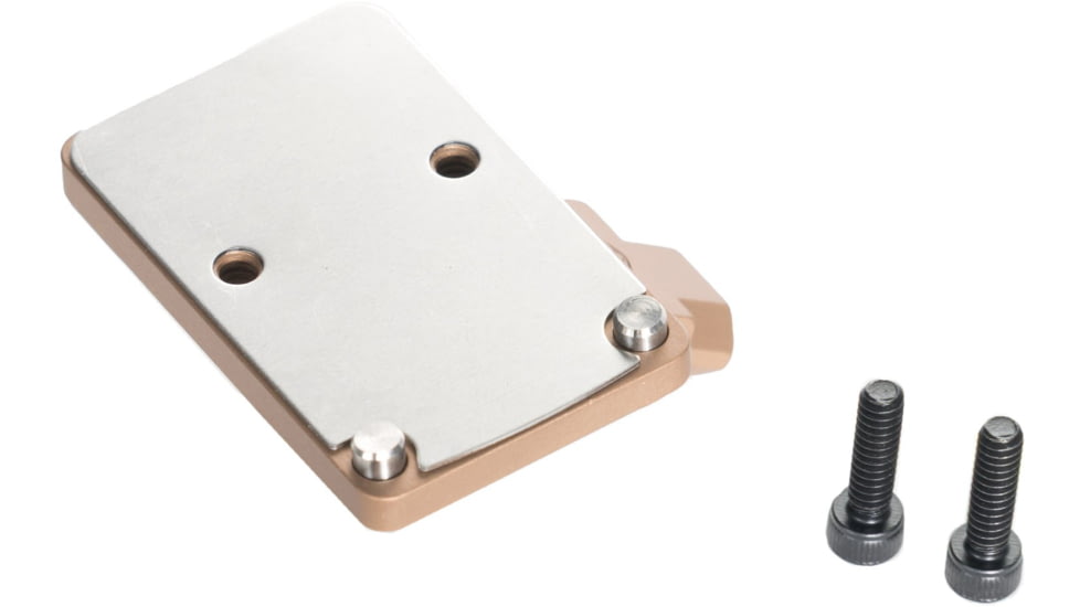 Reptilia AUS Offset Red Dot Sight Mount, Fits Trijicon RMR, FDE, 100-348