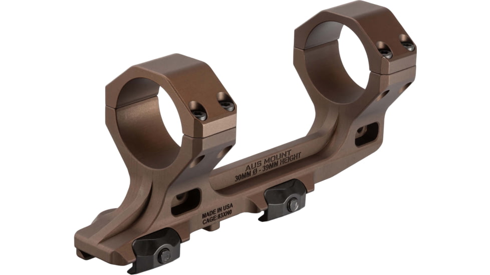Reptilia AUS Riflescope Mount, 30mm, 1.5in, Desert Brown, 100-394-OPMOD-DB