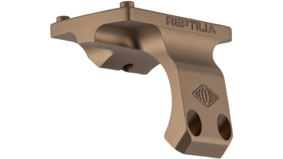 Reptilia ROF-45 Red Dot Sight Mount, Fits Leupold DPP/ Geissele Super Precision, 30mm, Anodized Finish, FDE, 100-205
