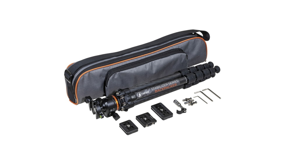 Revic Stabilizer Backpacker Tripod, Black/Carbon, PD-G2053