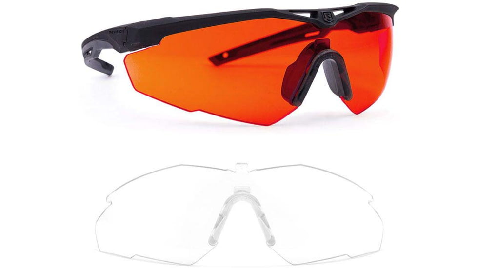 Revision Stingerhawk Lazrbloc Essential Laser Kit, Lens FT-2 and Clear, Frame Black, Regular, 4-0152-9505
