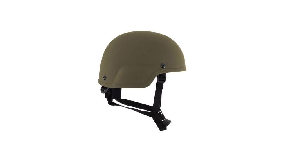 Revision Viper A1 Full Cut Helmet, 1NVG, MSS, Tan, Small 4-0516-9932