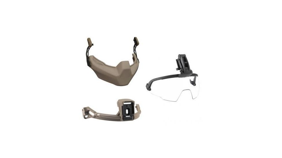 Viper Batlskin Modular A3 Head Protection System, Tan, Large 617529005340