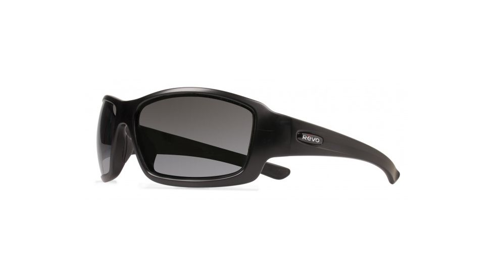 Revo Bearing Progressive Prescription Sunglasses, Black Frame, Polarized, RE 4057J 01 GYPR