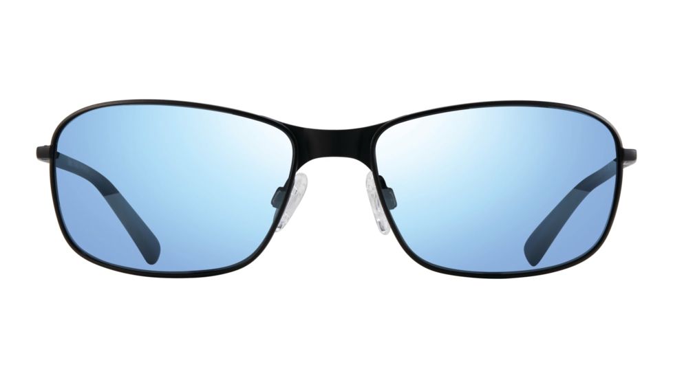 Revo Decoy Single Vision Prescription Sunglasses, Black Frame, Polarized, RE 1084 01 BLSV
