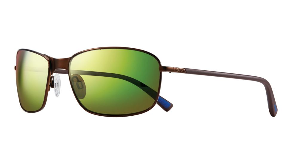Revo Decoy Single Vision Prescription Sunglasses, Brown Frame, Polarized, RE 1084 02 GNSV