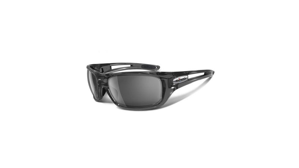 Revo Guide 4054 RX Progressive Sunglasses - Grey Smoke Nylon Frame RE4054-05PROG